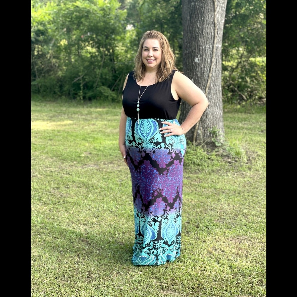 Sleeveless dress plus XL